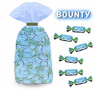 BOUNTY Minis | Sachet de 640g de chocolat | Environ 60 bonbons au chocolat emballés individuellement | Prêt à Offrir