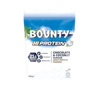 Bounty Protein Powder (455g) Coconut - Saveur noix de coco avec 21 g de protéines par portion - Idéal après l’entraînement ou comme supplément protéiné - Faible en sucre