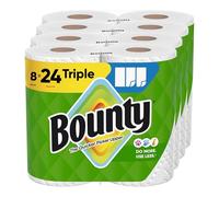 Bounty Select-A-Size Lot de 8 rouleaux de papier essuie-tout Blanc 123 feuilles par rouleau