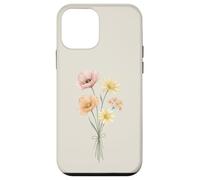 Bouquet Aquarelle Poppy Daisy Coque pour iPhone 12 Mini