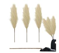 Bouquet D' De Pampa Artificielle De 109,2 Cm, Décoration Rustique De Ferme, Tiges Florales De Phragmites De Roseaux Séchées, Arrangement De Fleurs Décoratives Élégantes Et pour Un Style