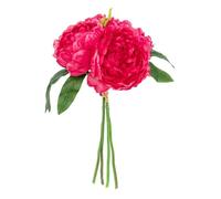 Atmosphera Créateur d'intérieur - Bouquet de Fleurs "4 Pivoines" 30cm Rose Blush G