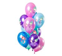 Bouquet de ballons - Décoration de fête - Cadeau - Choix de couleurs - Diamètre : 30 cm + 5 ballons de 30 cm - Couleur : Sweet Mermaid