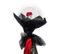 Bouquet de ballons - Kit de bouquet de roes, ensemble de ballons transparents | Ballons à LED, ensemble pour anniversaire, fête prénuptiale et centres de table, décoration de mariage