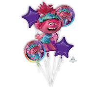 Bouquet de ballons Mayflower Trolls World Tour