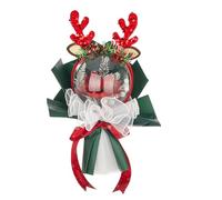 Bouquet de ballons transparents sur le thème de Noël pour la maison et le bureau, décoration pour les fêtes, accessoires de vacances élégants, décoration de Noël unique