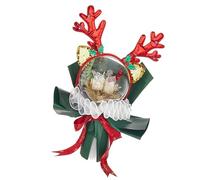 Bouquet de ballons transparents sur le thème de Noël pour la maison et le bureau, décoration pour les fêtes, accessoires de vacances élégants pour la maison et le commerce