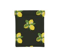 Bouquet De Citron avec Branche Et Lys Noir, Sac de Rangement pour Femmes, Portefeuille supérieur à Presser, Petit Porte-Monnaie, Pochette de Changement