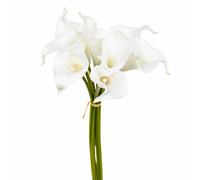 Atmosphera – Bouquet de fleurs "8 Aromes" 36 cm Blanc G