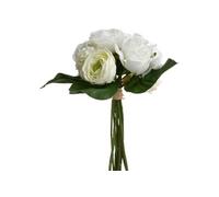 Atmosphera - Bouquet de fleurs artificielles blanches - H. 30 cm Blanc