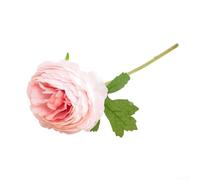 Bouquet de fleurs de lotus artificielles pour centres de table de mariage, arrangement floral artificiel pour la maison et les événements (poudre légère)