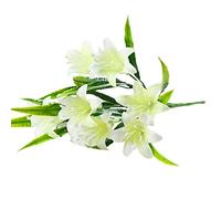 Bouquet de fleurs de lys artificielles en tissu pour décoration de mariage, maison et fête, plusieurs couleurs