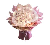 Bouquet de fleurs de papillons artificiels, fleurs de bouquet à faire | Fleurs artificielles pour bouquets de mariage, cent