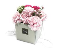 Bouquet de Fleurs de Savon - Rose et œillet