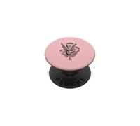 Bouquet de Fleurs Minimaliste, Art Floral délicat PopSockets PopGrip Adhésif