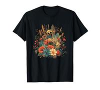 Bouquet de Fleurs rustiques coloré pour Jardin Sauvage T-Shirt