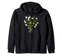 Bouquet de Fleurs Sauvages de Camomille Sweat à Capuche