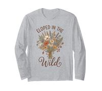 Bouquet de Fleurs Sauvages Eloped in The Wild Wildflower Cottagecore Boho Manche Longue