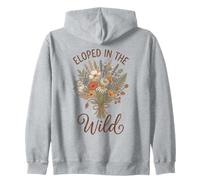 Bouquet de Fleurs Sauvages Eloped in The Wild Wildflower Cottagecore Boho Sweat à Capuche