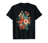 Bouquet de Fleurs Sauvages rustiques - Arrangement Floral d'automne T-Shirt