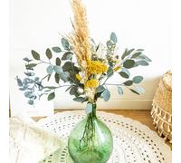 Bouquet de fleurs séchées Achillea Jaune
