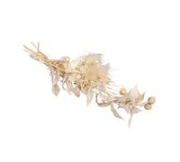 Bouquet de fleurs séchées blanches