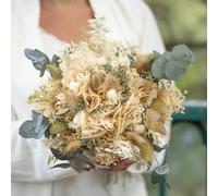 Bouquet de fleurs séchées eucalyptus