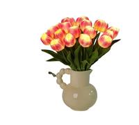 Bouquet de Fleurs séchées Exotiques Bouquet de Tulip Intemporel coloré, 20pcs Fleurs artificielles, adaptées aux Dames Cadeaux de la Cuisine de la Maison de Cuisine décoration de Table de Vacances