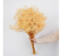 Bouquet de Fleurs séchées pour bébé,Plus de 1500 Fleurs Blanches, Branches de gypsophile Naturelles de 43,2 cm pour Mariage, décoration de Vase de Table, Arrangement Floral,décoration d'intérieur