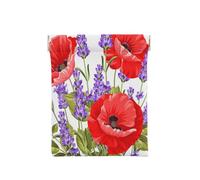 Bouquet De Lavande Et De Pavot, Sac de Rangement pour Femmes, Portefeuille supérieur à Presser, Petit Porte-Monnaie, Pochette de Changement