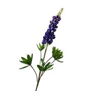 Bouquet de lupin artificiel réaliste de 100 cm pour décoration d'intérieur, arrangements de mariage (violet)