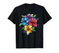 Bouquet de lys tropicaux aux Couleurs Vives T-Shirt