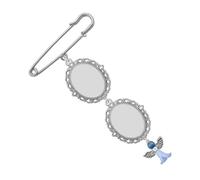 Bouquet De Mariage Boutonnière Photo Charm Pin Pour Bouquet De Mariée Marié Memorial Accessoire Photo Charm Pour Costume Accessoire De Mariée