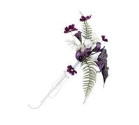 Bouquet de mariée délicat - Corsage de fleurs artificielles - Pour décoration de mariage, bal de fin d'année, bouquet de fleurs artificielles en vrac