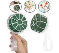 Bouquet de Mariée en Mousse,YouXiaor 2PCS Support de Bouquet de Mariée Poignée Blanche Plastique Poignée en Mousse pour Bouquet de Mariage Mariée Bouquets De Décoration DIY Porte-Fleurs