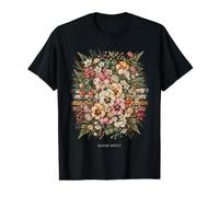 Bouquet de pensées Florales Vintage Bloom Softly T-Shirt Graphique avec Valeur