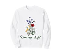 Bouquet de Psychologue Scolaire Nature Abeille éducative drôle Sweatshirt
