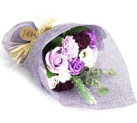 Bouquet de savon sur pied violet