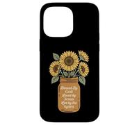 Bouquet de Tournesol chrétien béni par Dieu aimé par Jésus Coque pour iPhone 14 Pro Max