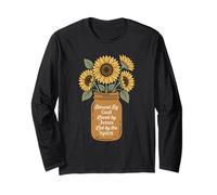 Bouquet de Tournesol chrétien béni par Dieu aimé par Jésus Manche Longue