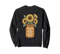Bouquet de Tournesol chrétien béni par Dieu aimé par Jésus Sweatshirt