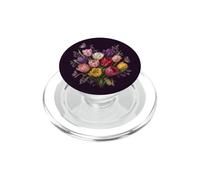 Bouquet de Tulipes Papillon Floral Jardin Printemps Nature PopSockets PopGrip pour MagSafe