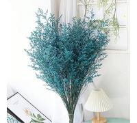 Bouquet d'herbe bleue préservée de l'amant, fagot d'herbe séchée, remplisseur de vase, arrangement de fleurs séchées, confection de couronnes, scène de mariage d'automne, décoration de la maison, déco
