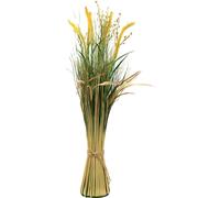 Bouquet d'herbe Décoration d'automne avec ombelles 84cm - Herbes artificielles, couleurs d'automne, entretien facile, décoration de table, vitrine