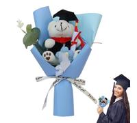 Bouquet d'ours en peluche, bouquet de fleurs d'ours de remise de diplôme