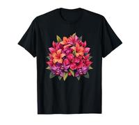 Bouquet Exotique Tropical d'hibiscus et d'orchidée T-Shirt