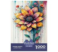 Bouquet Fleur Puzzle 1000 Pièces Educa Jouet Divertissement Créatif Décoration Intérieure intéressant Jeu Éduchatif Challenge Toy pour Adultes Et Enfants À Partir De 12 Ans 52x38cm/1000pcs