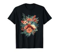 Bouquet Floral d'automne Rustique avec Fleurs Sauvages T-Shirt