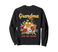 Bouquet Floral Grand-mère adoré Beau Design Sweatshirt