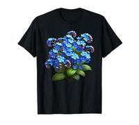 Bouquet Floral Myosotis Bleu délicat Formes Mania T-Shirt